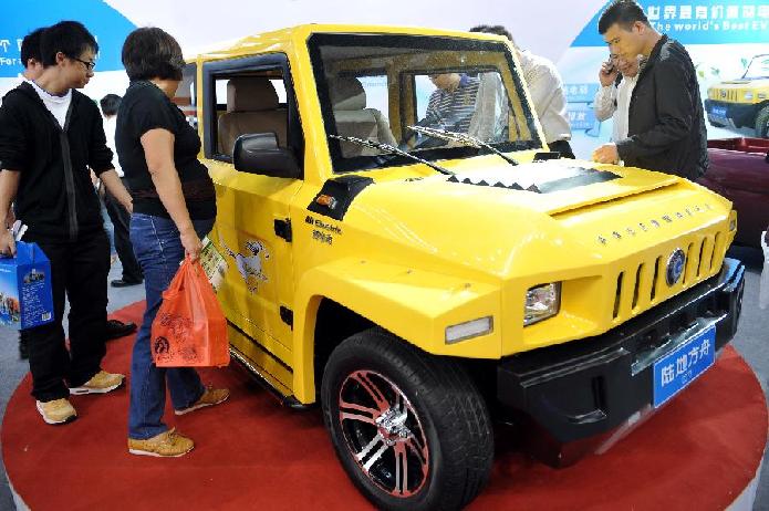 （科技）（2）新能源汽車(chē)高交會(huì)引關(guān)注